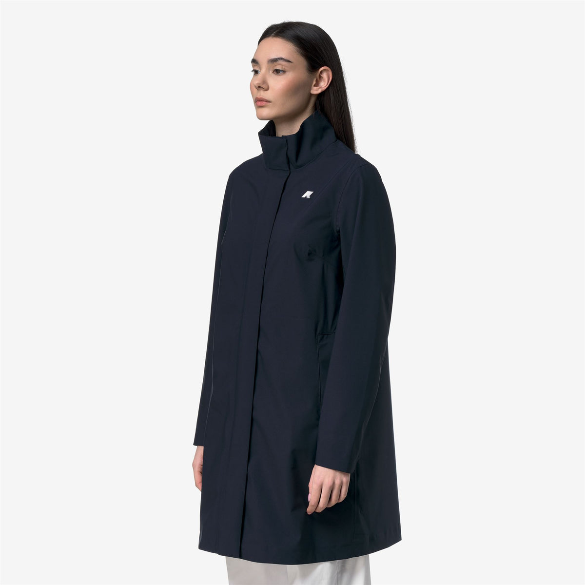 Jackets_Woman_DUKESSE STRETCH 2LAYERS_3/4 Length_Blue Depth - Commercial 5
