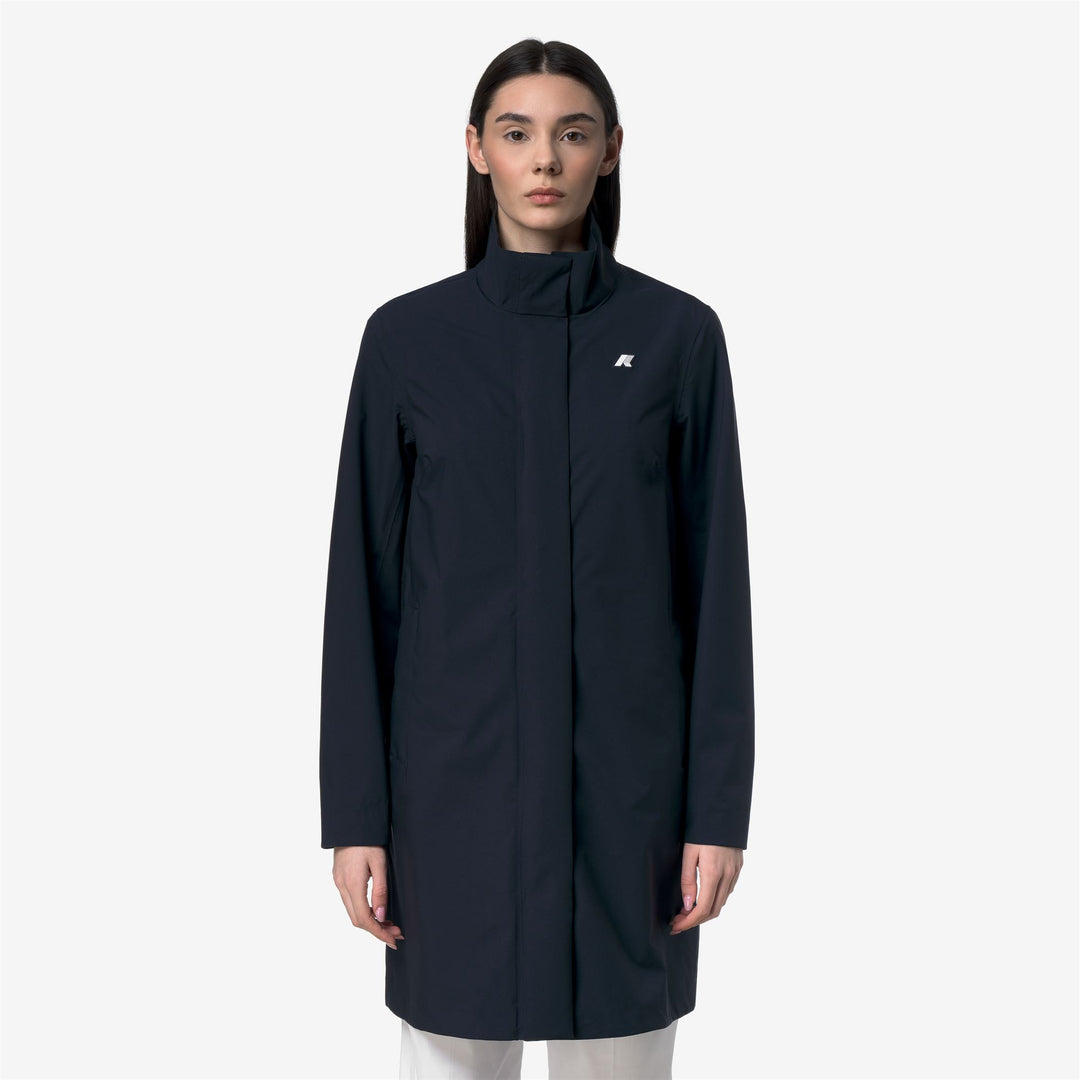 DUKESSE STRETCH 2LAYERS Jackets 3/4 Length Woman Blue Depth 01