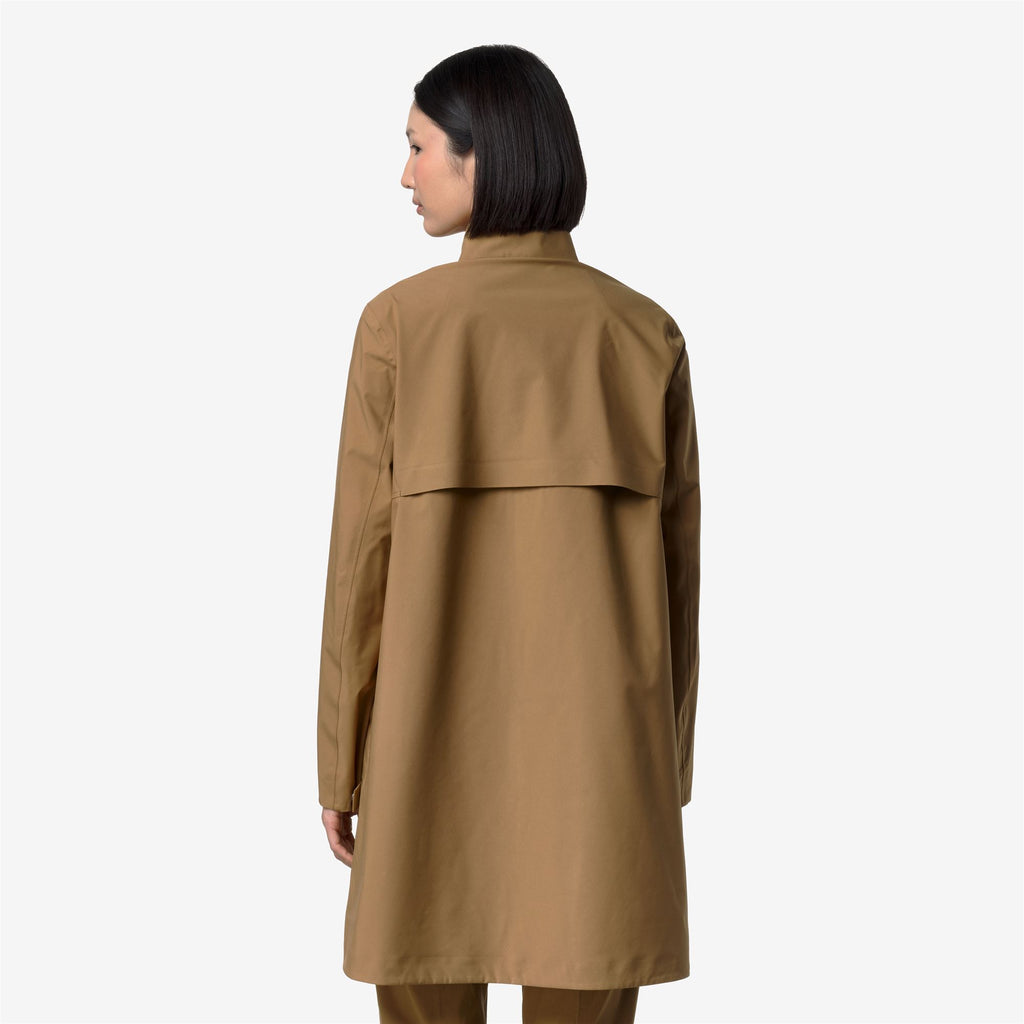 Jackets_Woman_DUKESSE STRETCH 2LAYERS_3/4 Length_Brown Bistre - Commercial 6