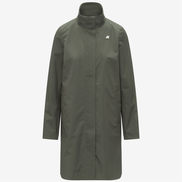 DUKESSE STRETCH 2LAYERS - Jackets - 3/4 LENGTH - Woman - GREEN LICHEN 1