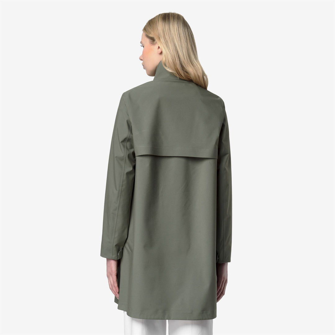 DUKESSE STRETCH 2LAYERS - Jackets - 3/4 LENGTH - Woman - GREEN LICHEN main
