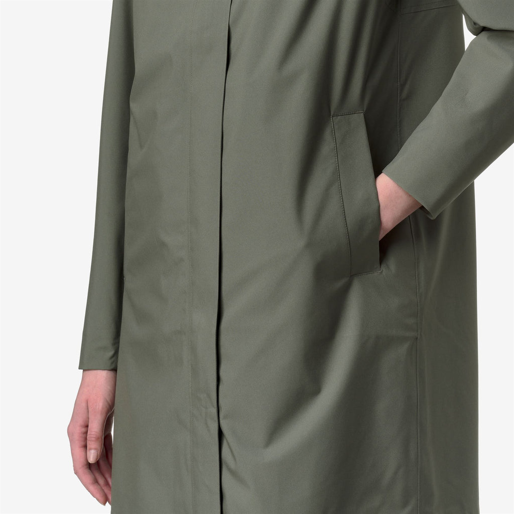 Jackets_Woman_DUKESSE STRETCH 2LAYERS_3/4 Length_Green Lichen - Commercial 7