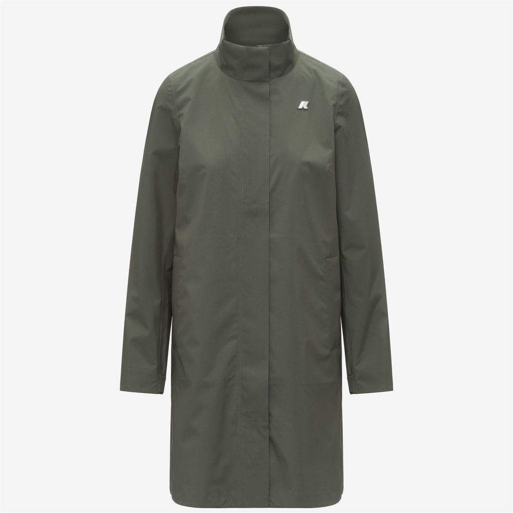 Jackets_Woman_DUKESSE STRETCH 2LAYERS_3/4 Length_Green Lichen - Commercial 1