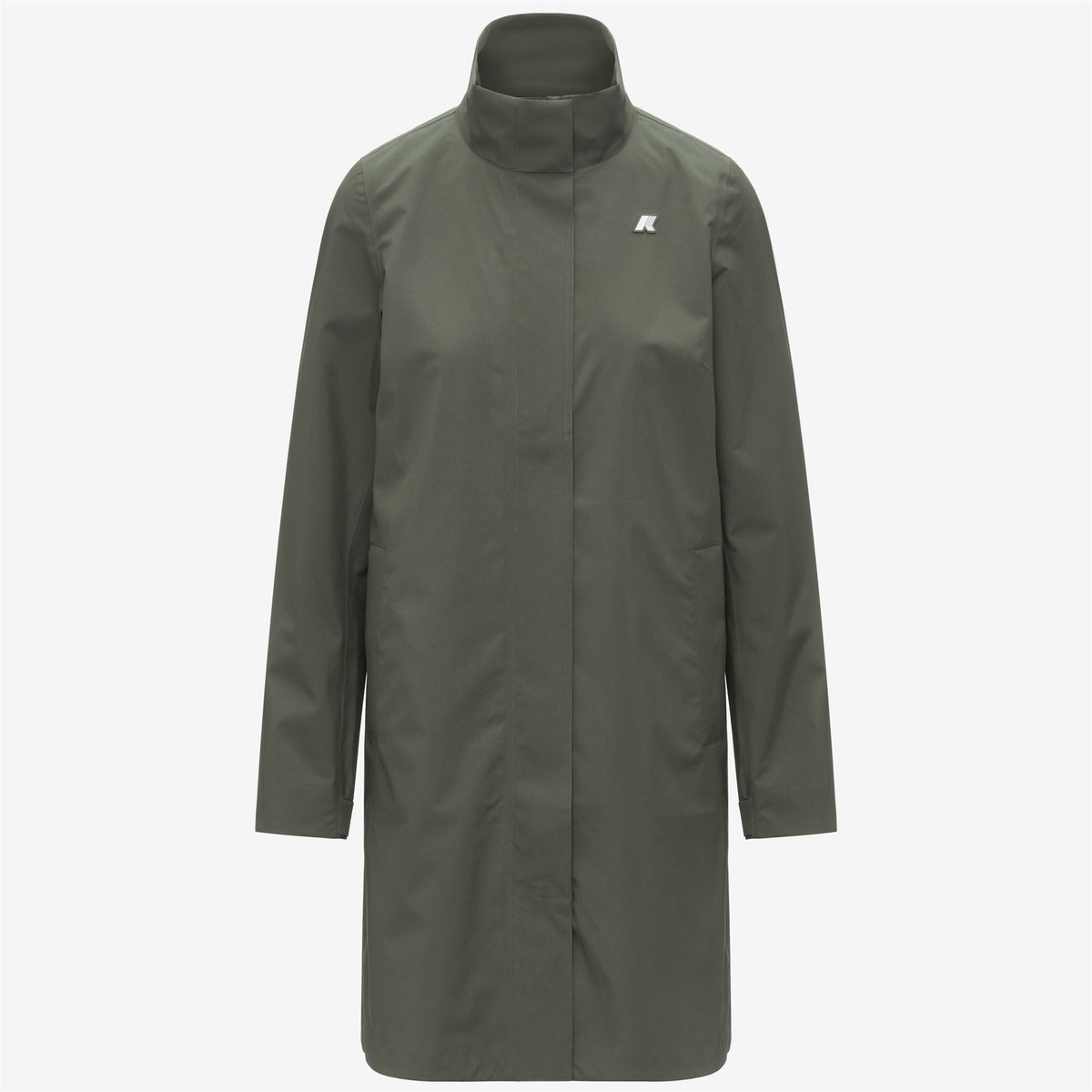 Jackets_Woman_DUKESSE STRETCH 2LAYERS_3/4 Length_Green Lichen - Commercial 1