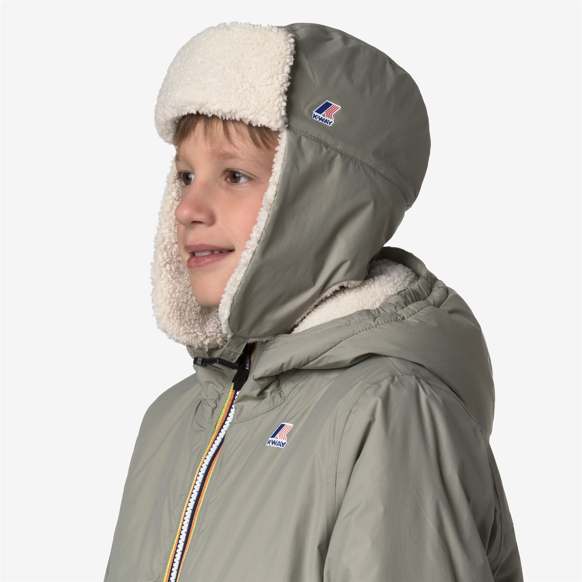 Headwear_KID UNISEX_P. LE VRAI 4.0 FEBRUUS ORSETTO_Cap_Green Oak - Commercial 4