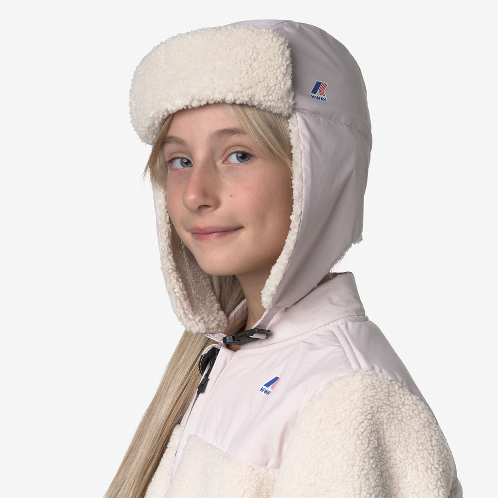 Grey Kids' Waterproof Trapper Cap with Sherpa Lining 02