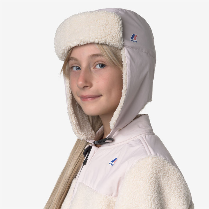 Grey Kids' Waterproof Trapper Cap with Sherpa Lining 2