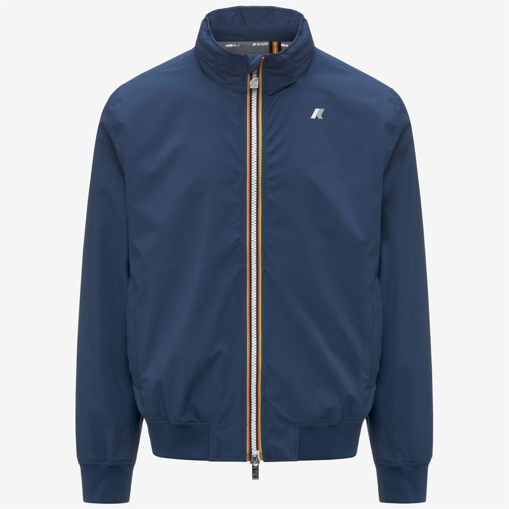 Jackets_Man_ARSENE STRETCH DOT_Short_Blue Insignia - Commercial 1