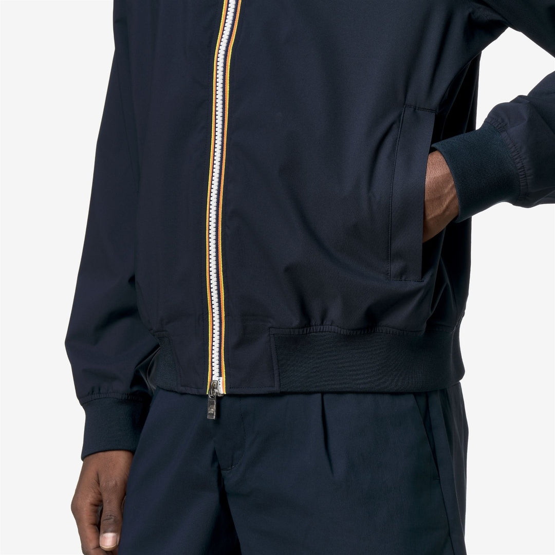 ARSENE STRETCH DOT - Jackets - Short - Man - BLUE DEPTH main