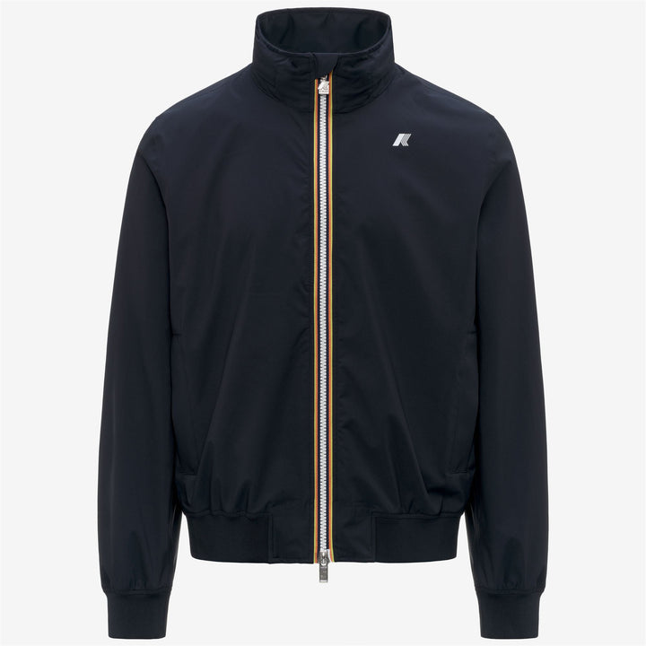 ARSENE STRETCH DOT - Jackets - Short - Man - BLUE DEPTH 1