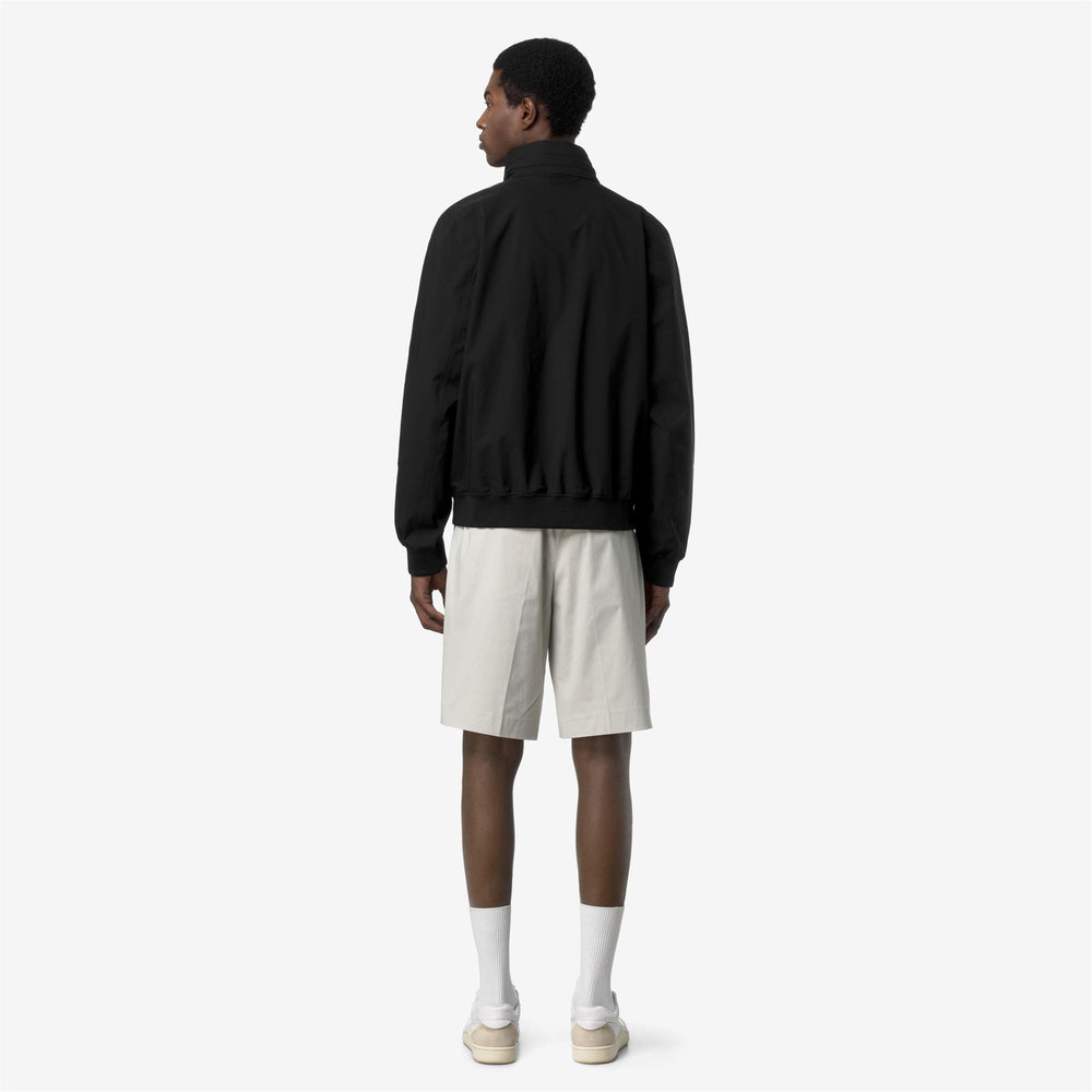 ARSENE STRETCH DOT Jackets Short Man Black Pure-Black Pure 02