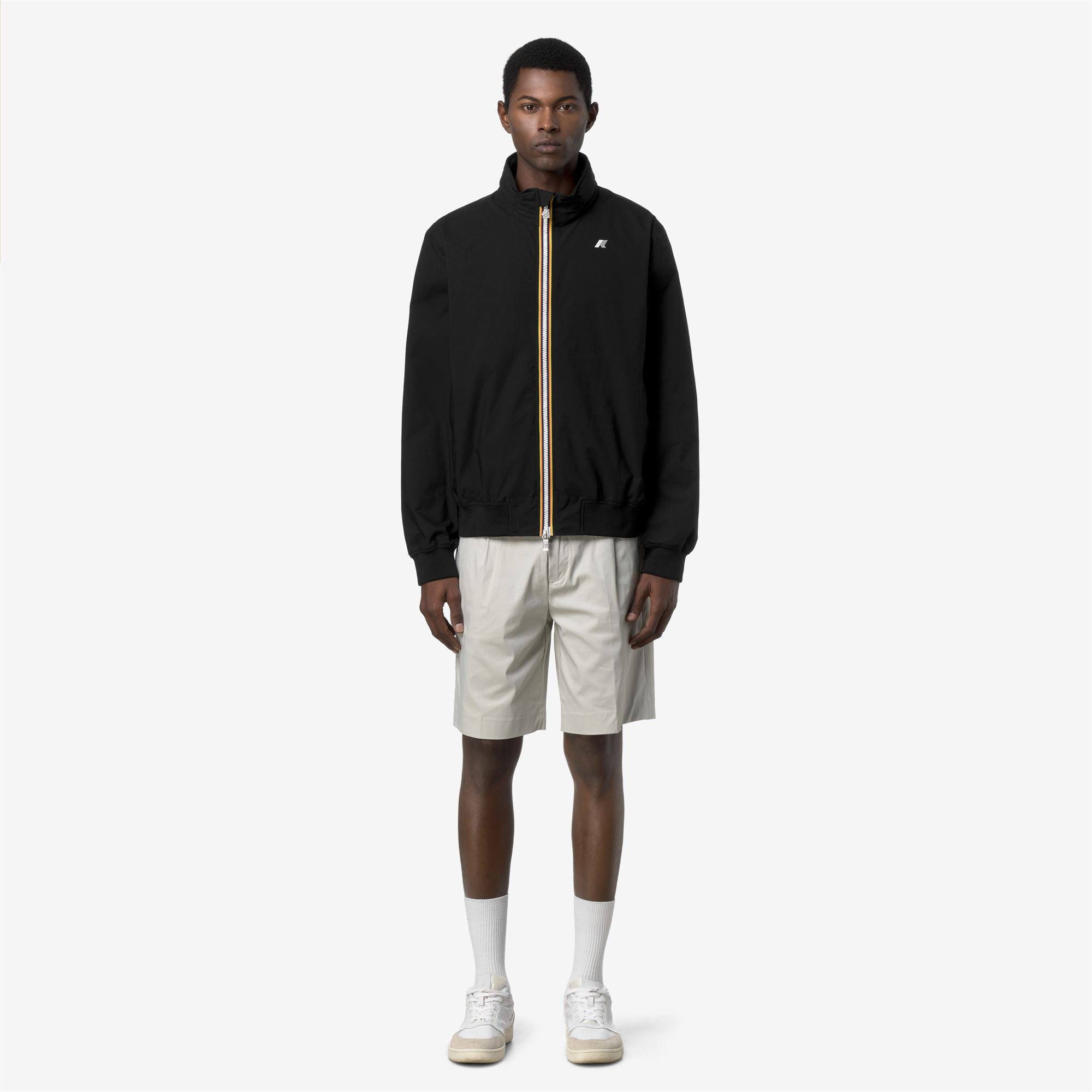 Jackets_Man_ARSENE STRETCH DOT_Short_Black Pure - Black Pure - Commercial 4
