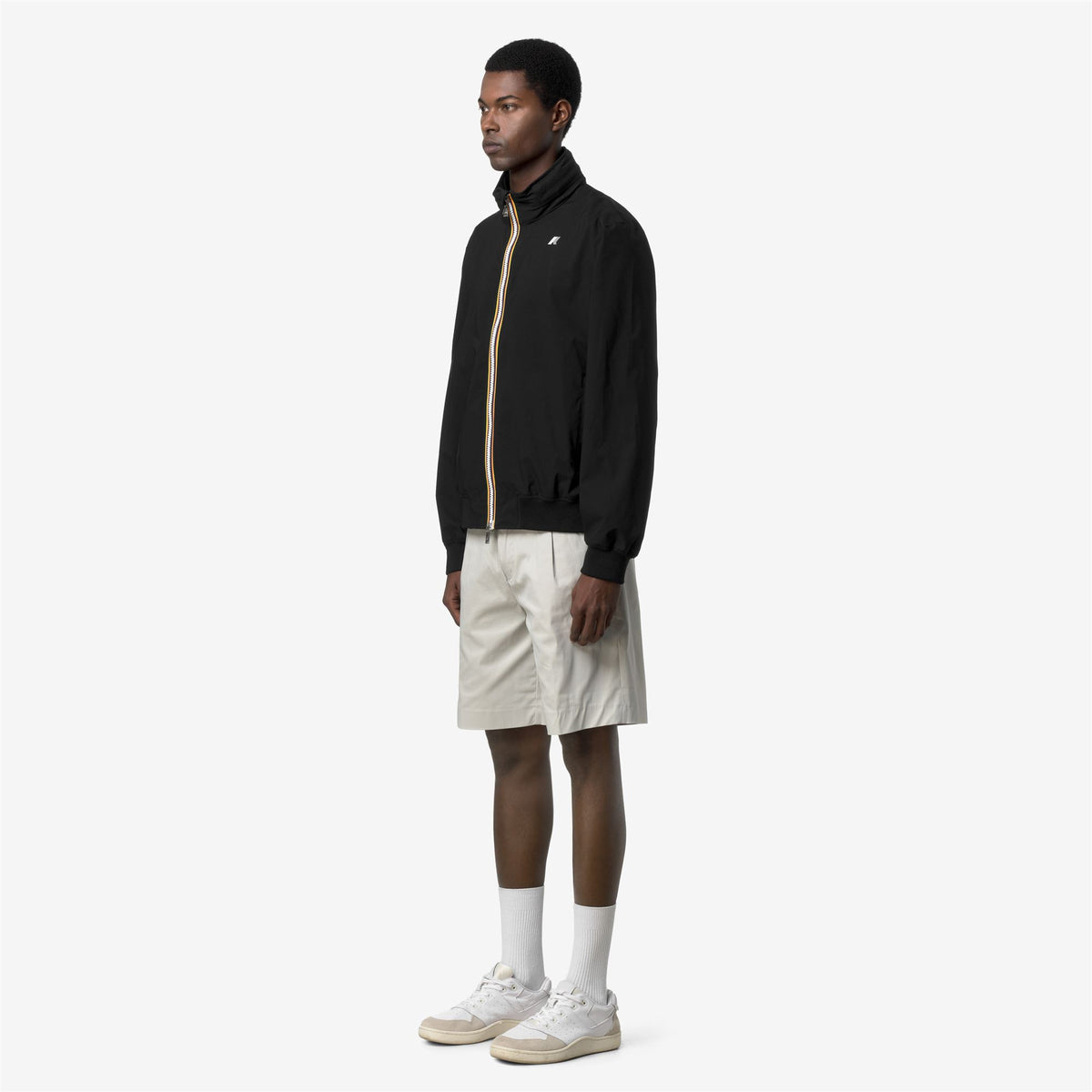 Jackets_Man_ARSENE STRETCH DOT_Short_Black Pure - Black Pure - Commercial 5