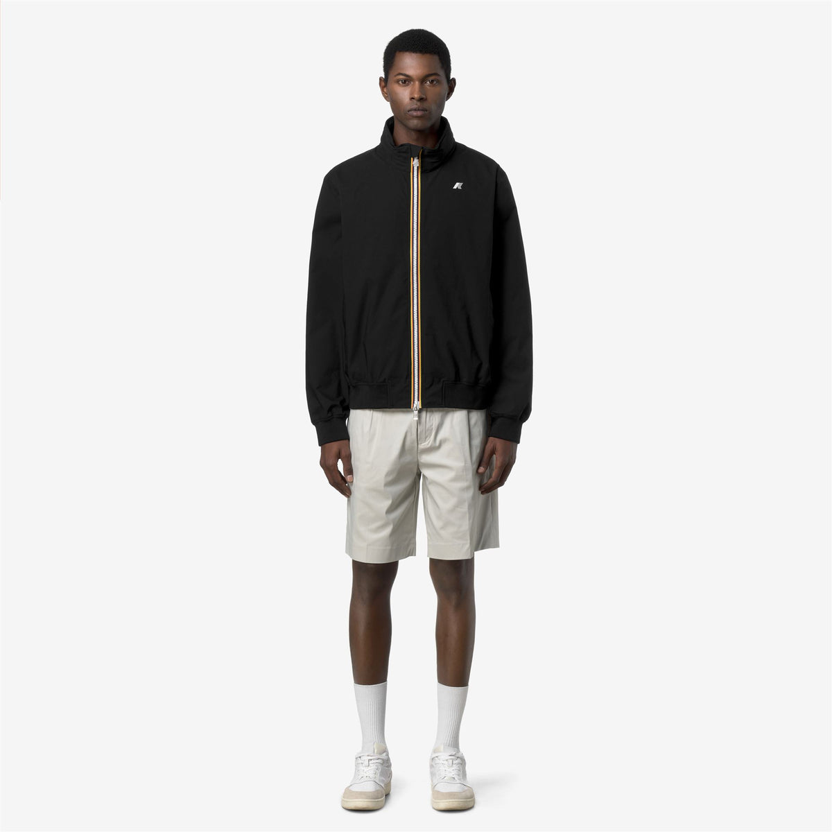 Jackets_Man_ARSENE STRETCH DOT_Short_Black Pure - Black Pure - Commercial 4