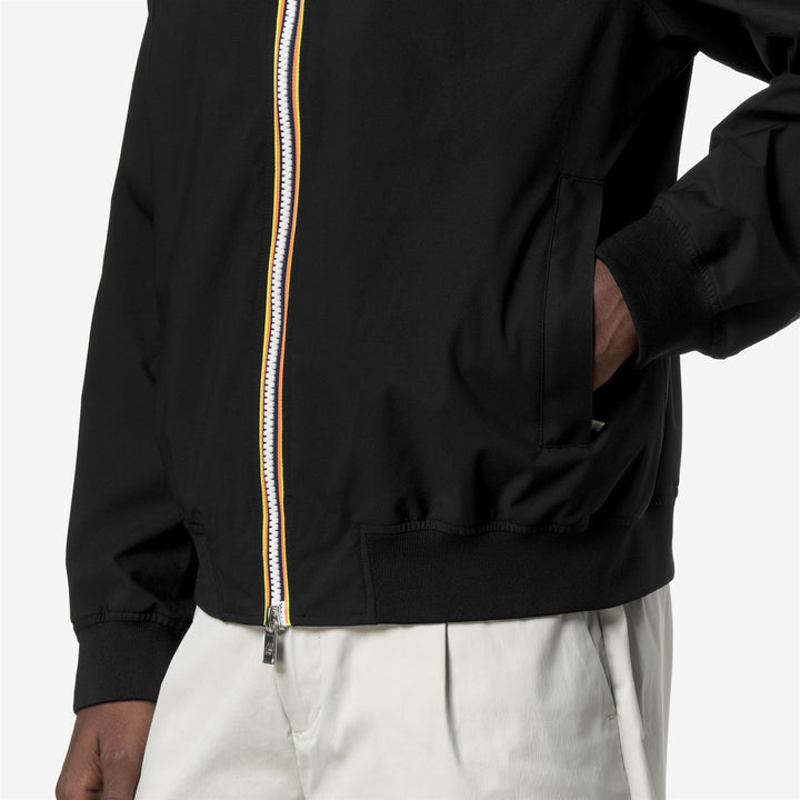 ARSENE STRETCH DOT - Jackets - Short - Man - BLACK PURE 2