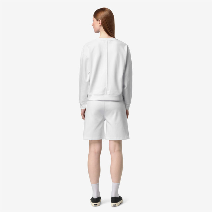 LOIZELLE INTERLOCK - Fleece - Pull  Over - Woman - WHITE 5