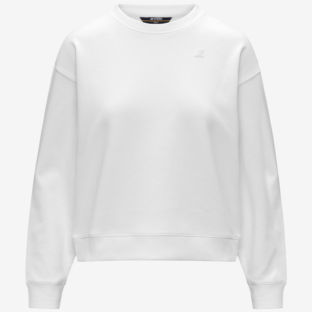 LOIZELLE INTERLOCK - Fleece - Pull  Over - Woman - WHITE 01