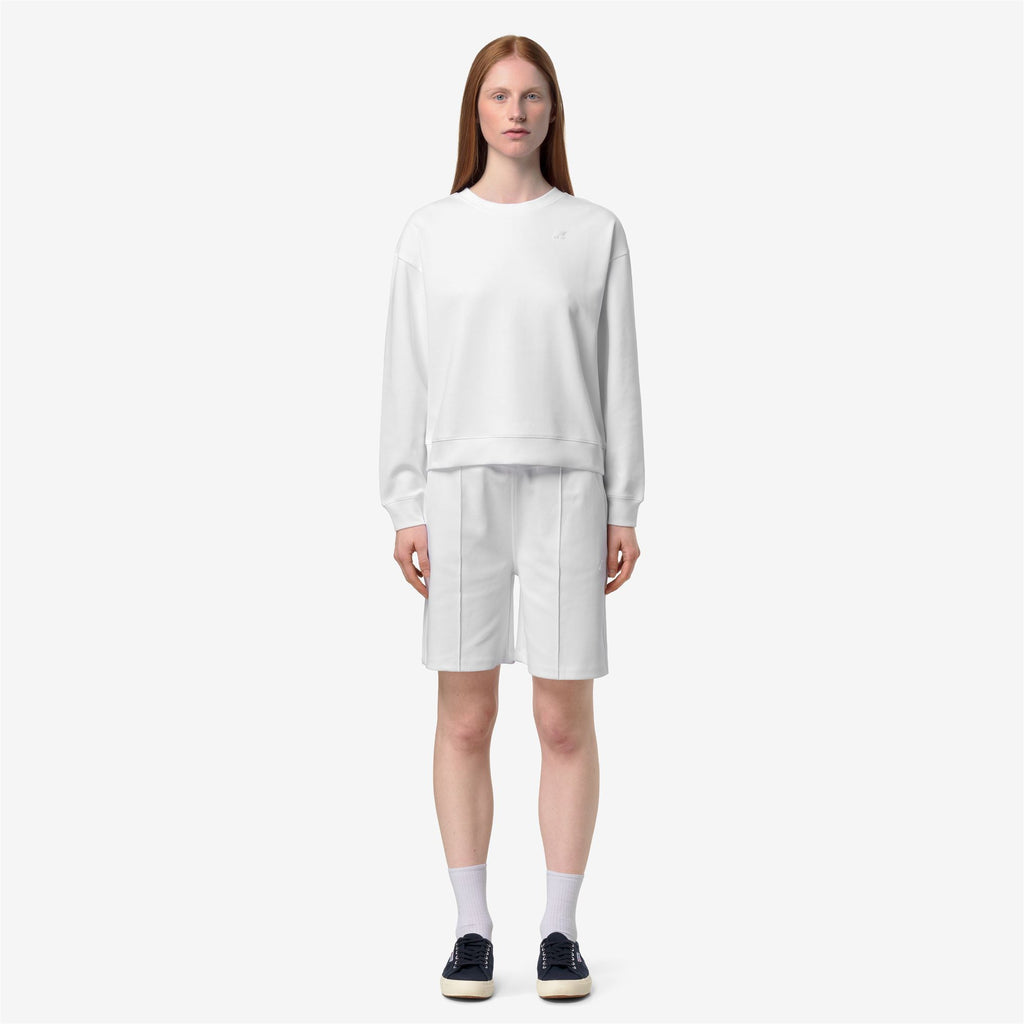 Fleece_Woman_LOIZELLE INTERLOCK_Pull Over_White - White - Commercial 4