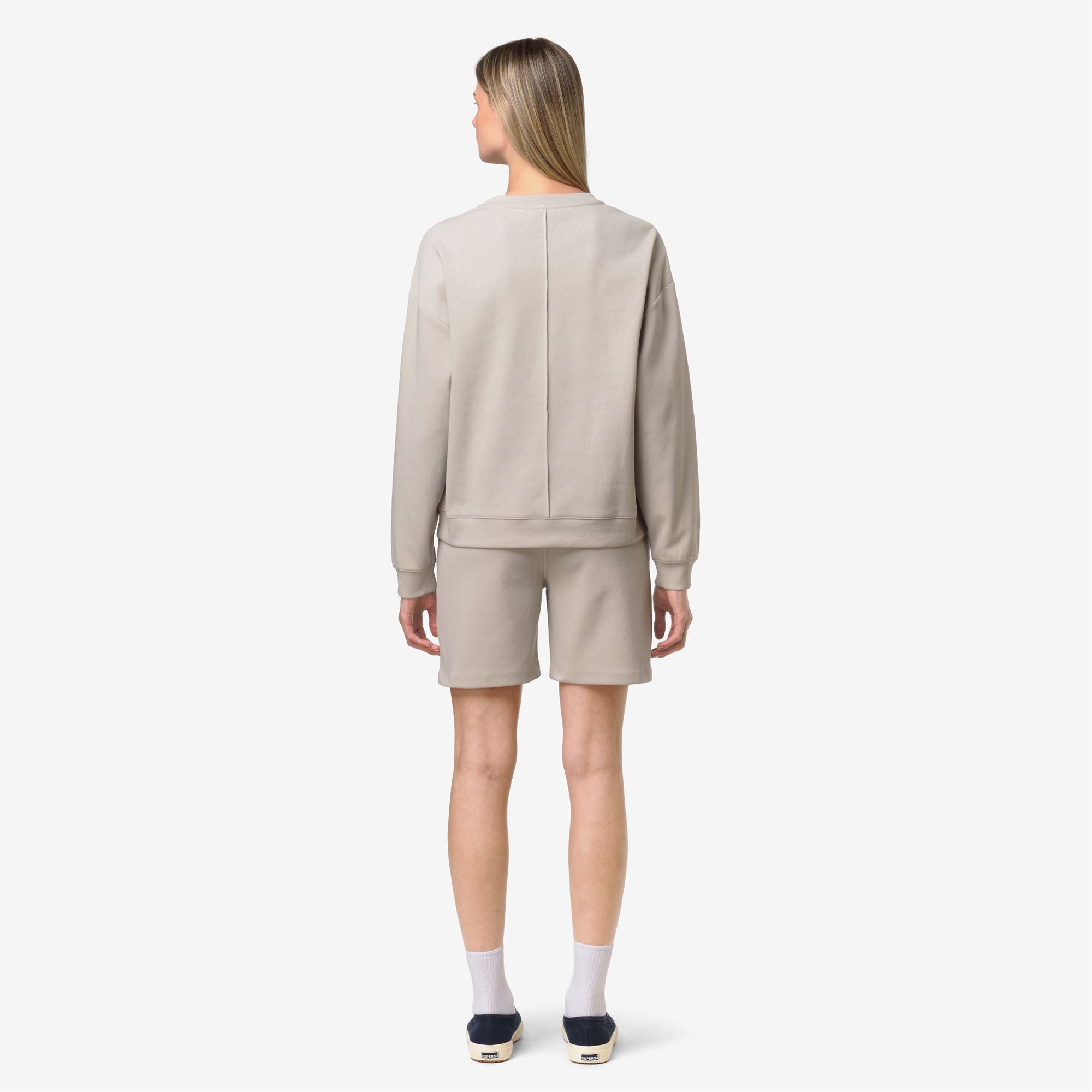 Fleece_Woman_LOIZELLE INTERLOCK_Pull Over_BEIGE LT - Commercial 6