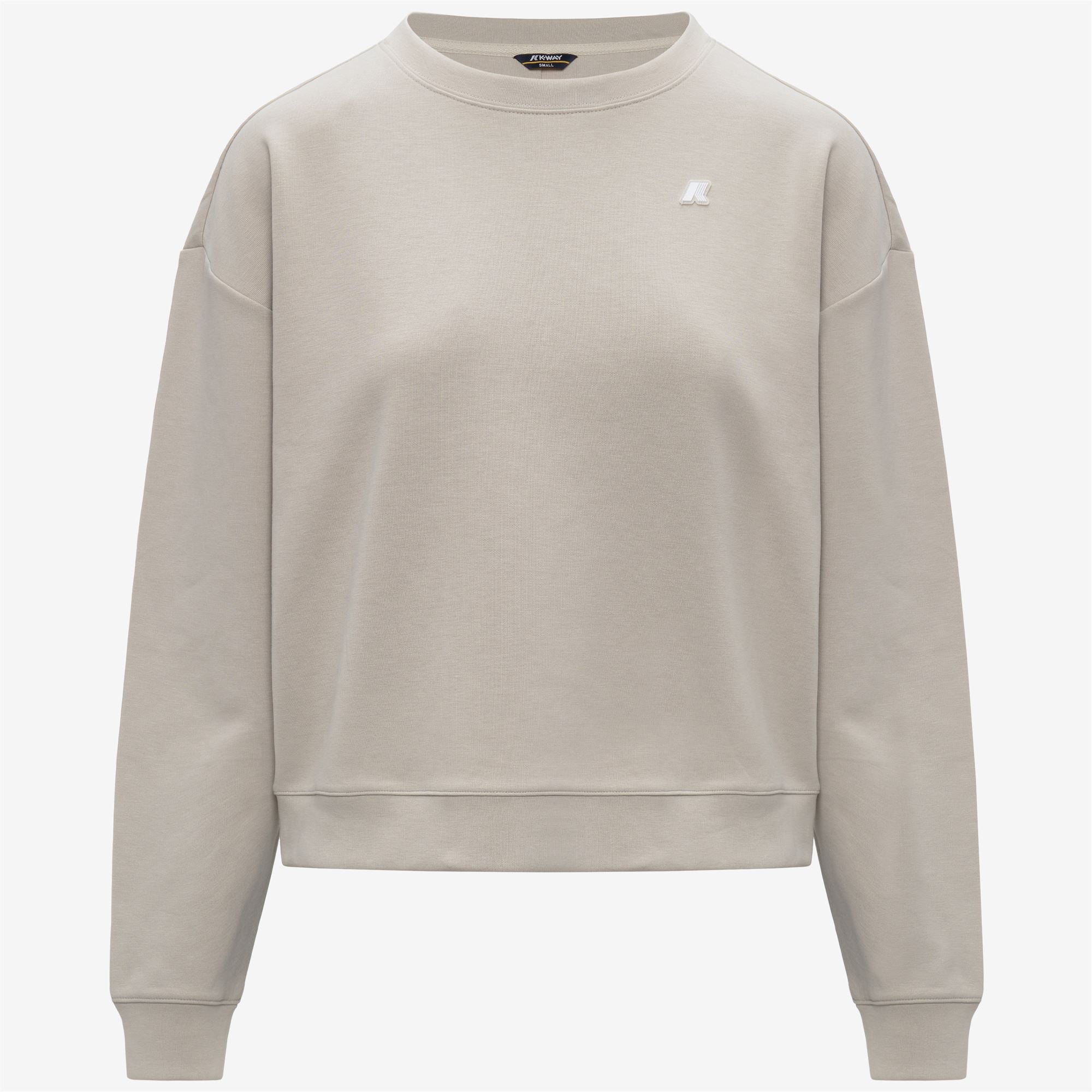 Fleece_Woman_LOIZELLE INTERLOCK_Pull Over_BEIGE LT - Commercial 1