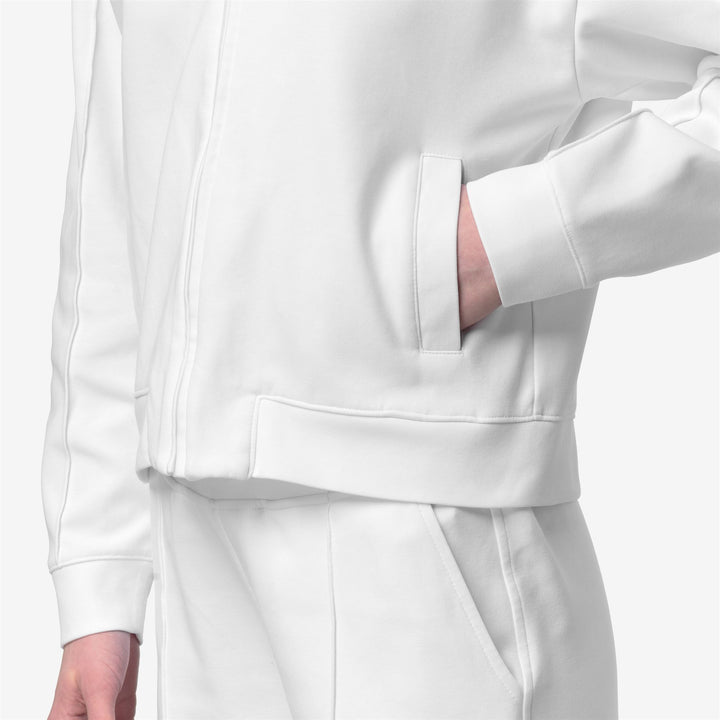 ARVINNE INTERLOCK - Fleece - Jacket - Woman - WHITE 2