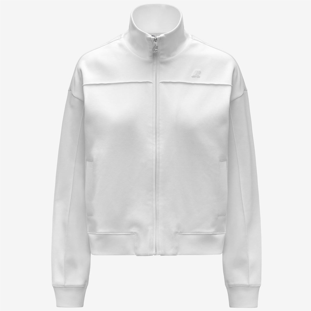 ARVINNE INTERLOCK - Fleece - Jacket - Woman - WHITE 01