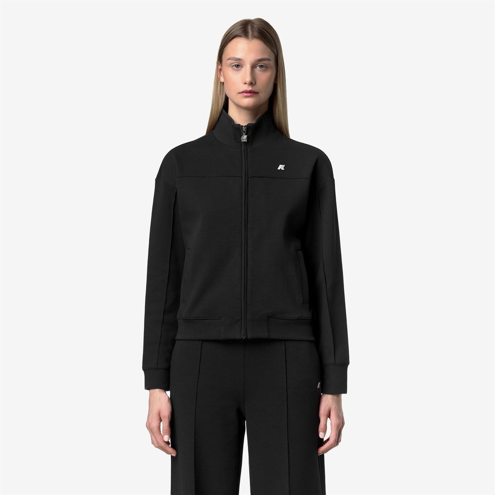 ARVINNE INTERLOCK - Fleece - Jacket - Woman - BLACK PURE 02