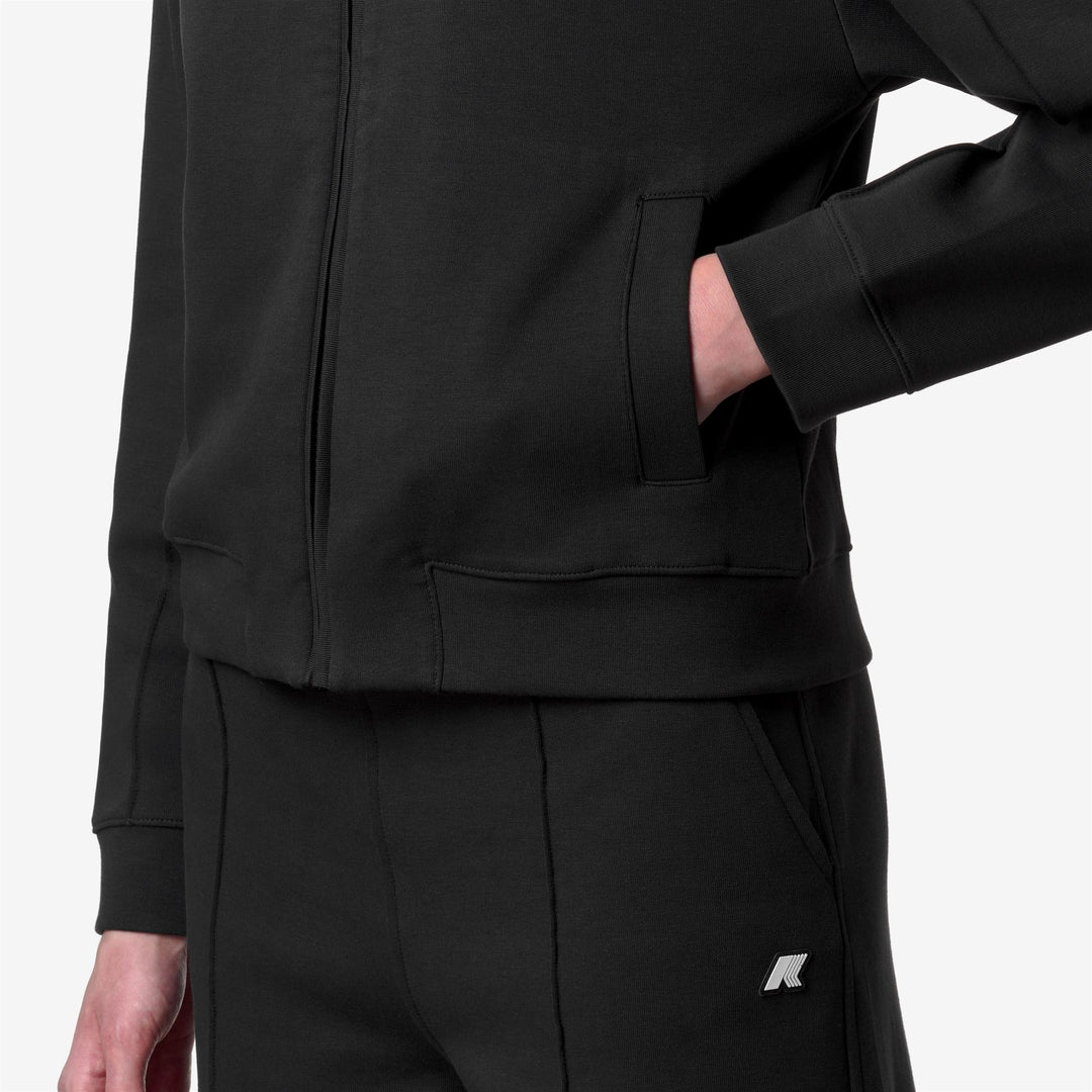 ARVINNE INTERLOCK - Fleece - Jacket - Woman - BLACK PURE main