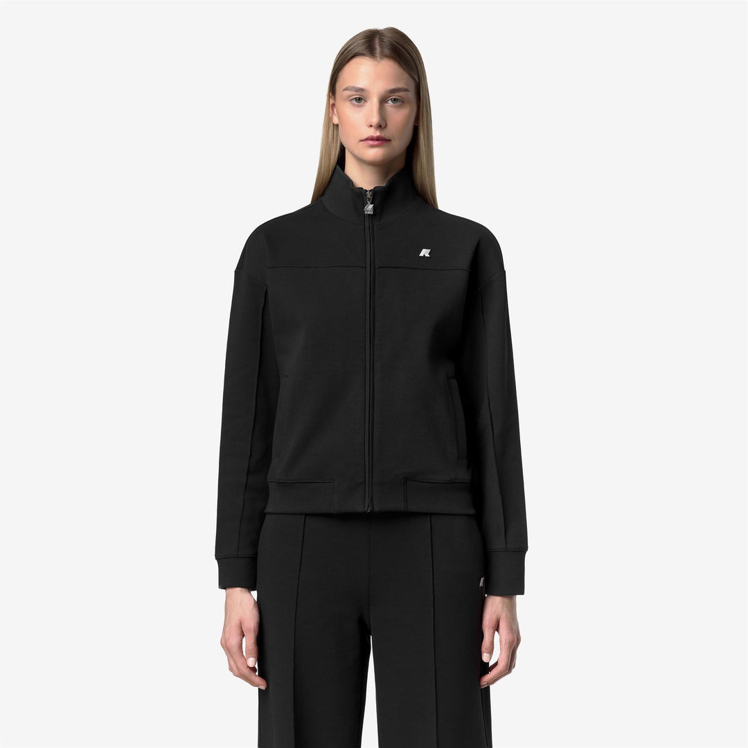 ARVINNE INTERLOCK - Fleece - Jacket - Woman - BLACK PURE main