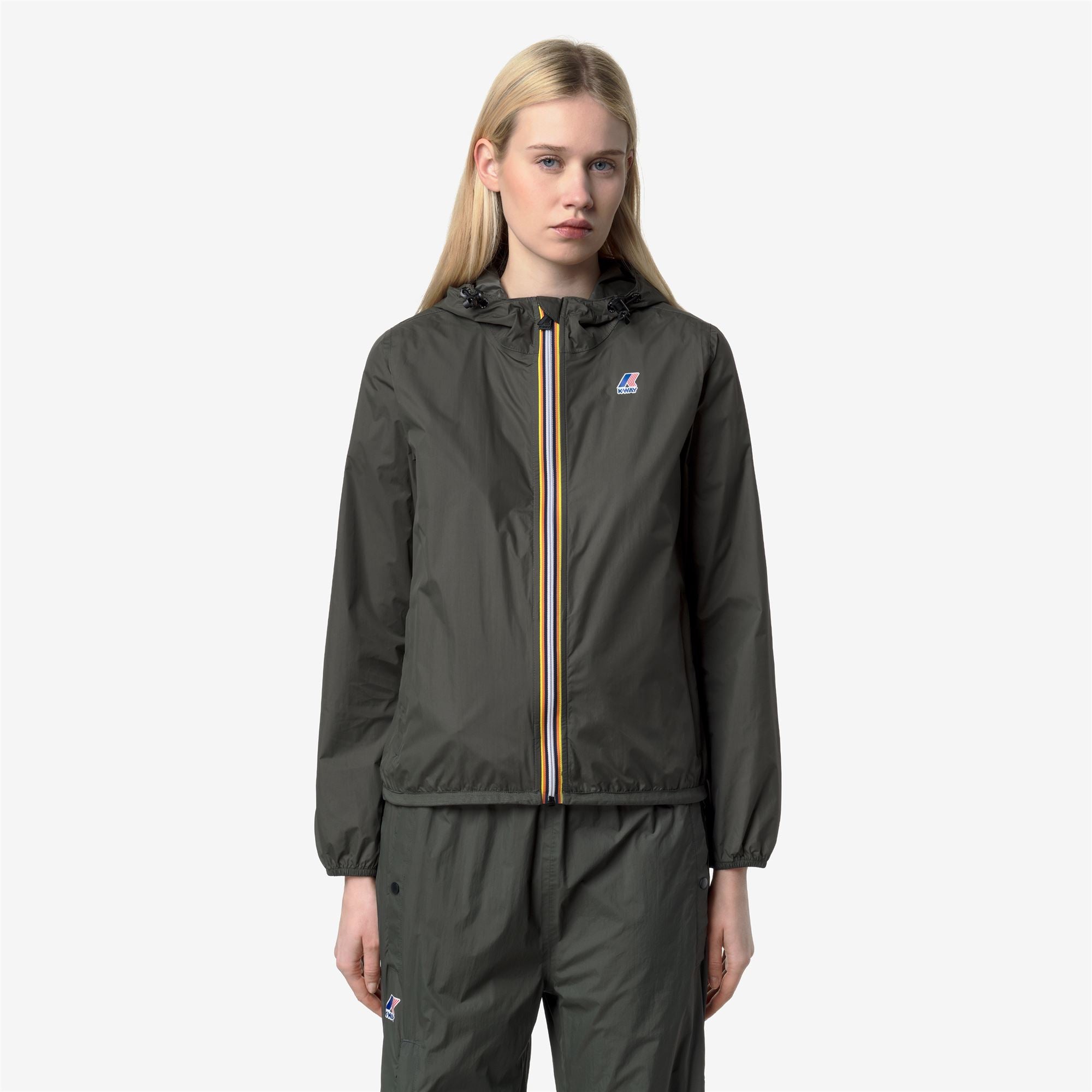 Jackets_WOMAN_LE VRAI 4.0 CLAUDETTE_Mid_GREEN BLACKISH - Commercial 4