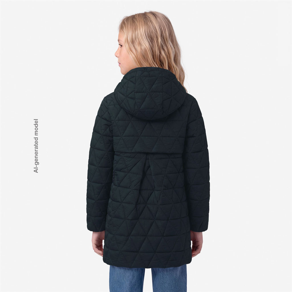 Jackets_GIRL_P.  MADDY DIAMOND QUILTED WARM_3/4 Length_Blue Depth - Commercial 6