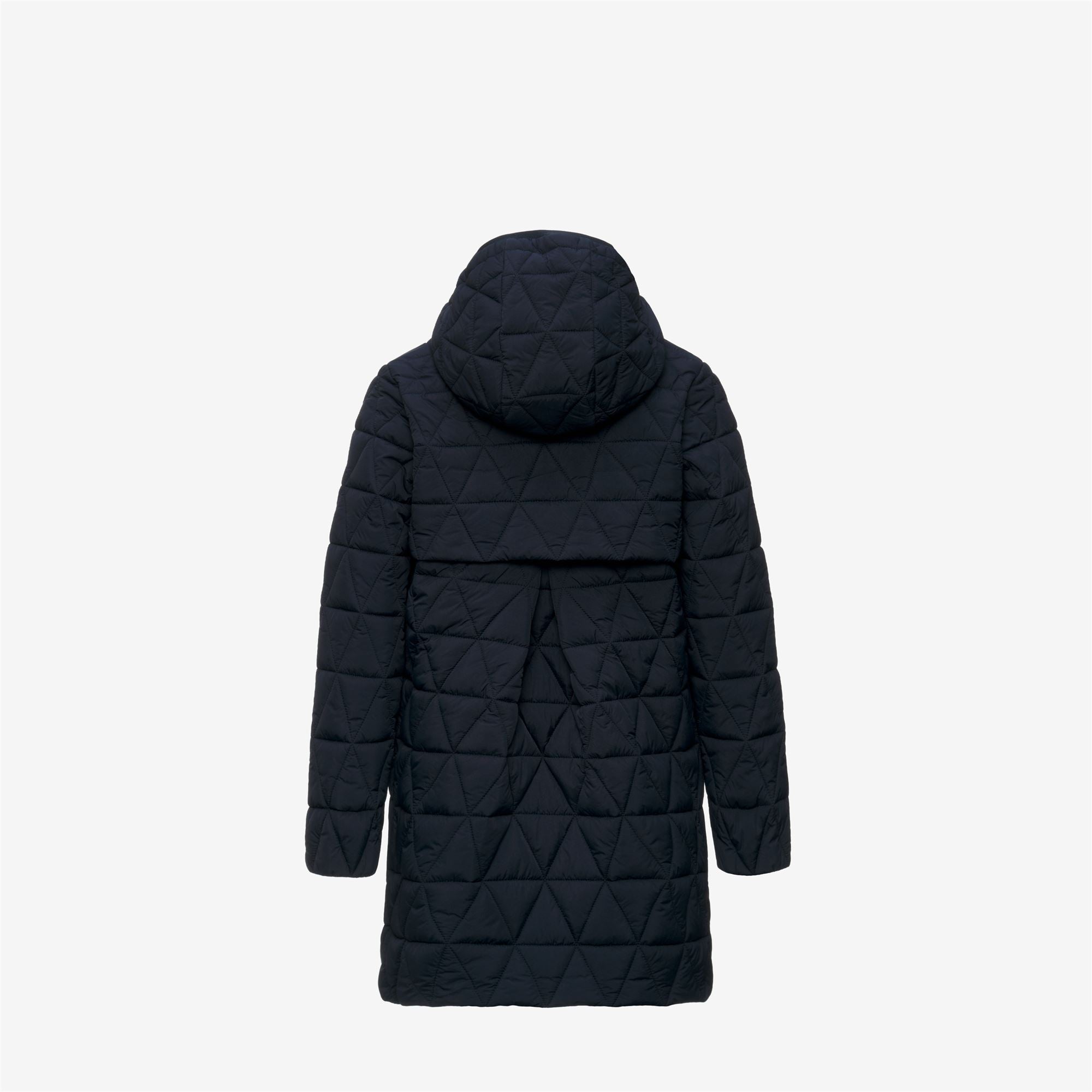 Jackets_GIRL_P.  MADDY DIAMOND QUILTED WARM_3/4 Length_Blue Depth - Commercial 2