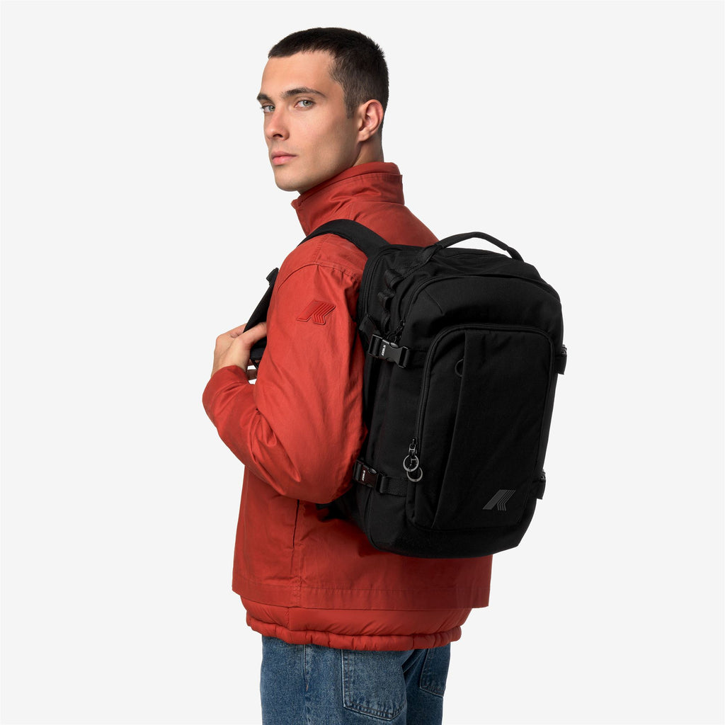Bags_Unisex_SALOMETTE_Backpack_Black Pure - Commercial 5