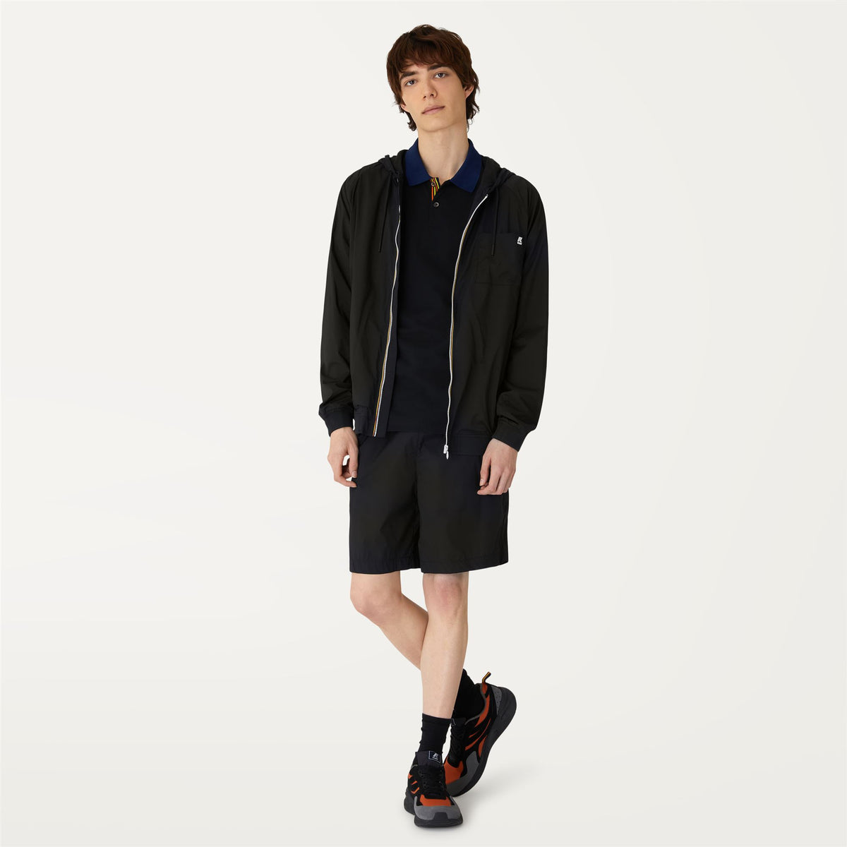 Fleece_Man_AYOUB NY STRETCH_Jacket_Black Pure - Commercial 4