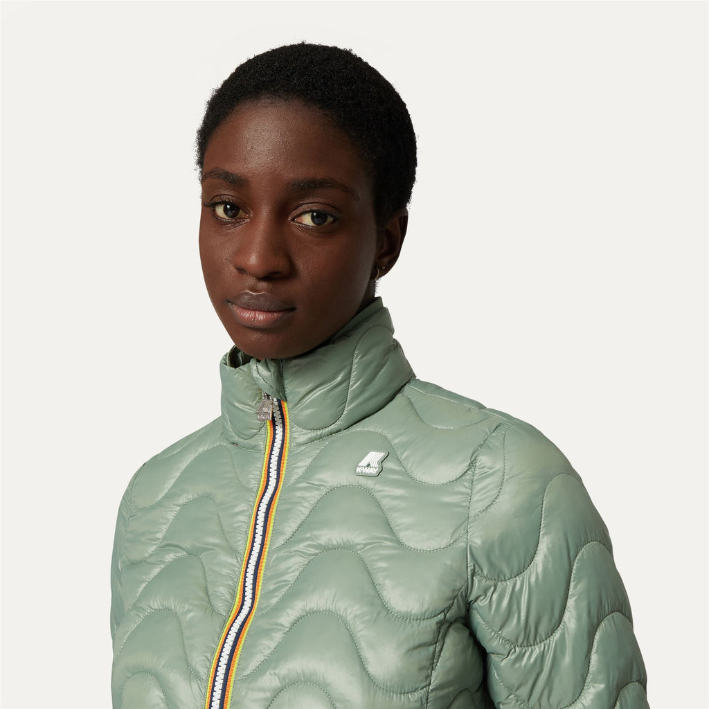 Jackets_WOMAN_VIOLETTE QUILTED WARM_Short_Green Fjord - Commercial 7