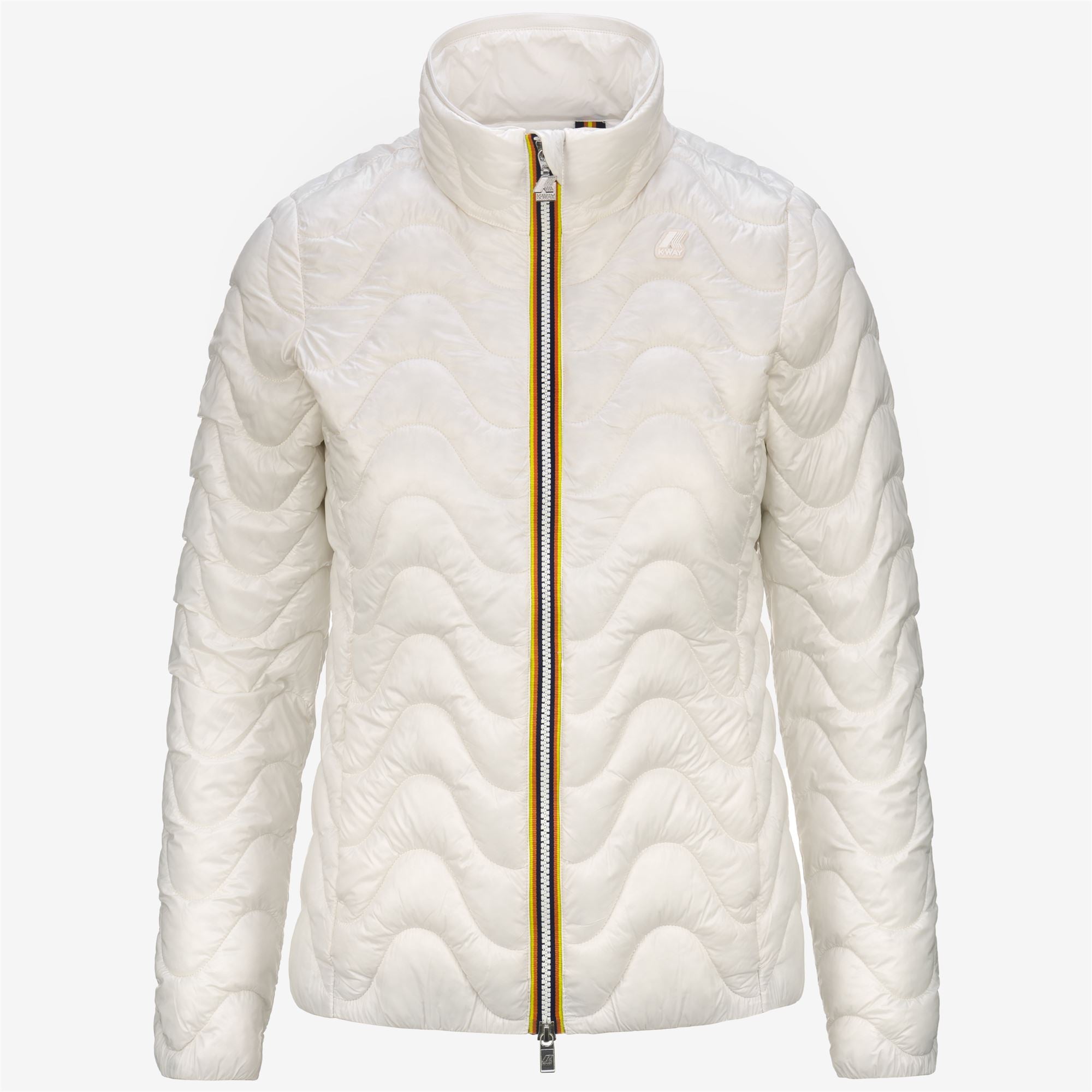 Jackets_WOMAN_VIOLETTE QUILTED WARM_Short_White Gardenia - Commercial 1