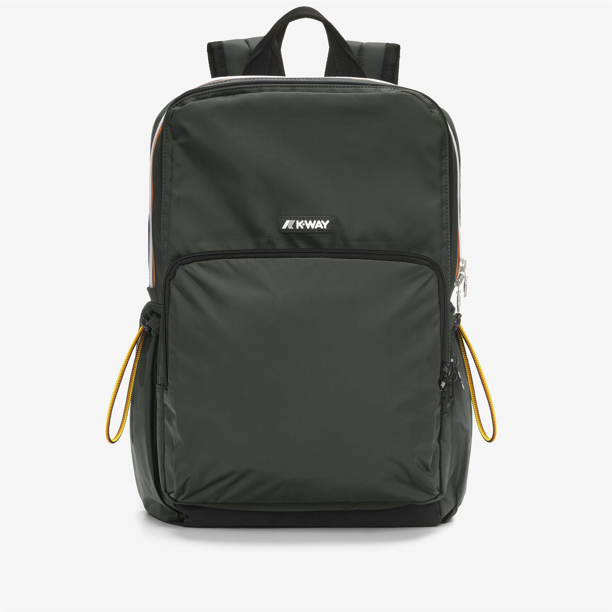 Bags_UNISEX_GIZY_Backpack_GREEN BLACKISH - Commercial 1