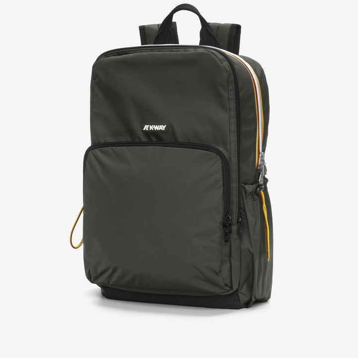 Zaino da Città Unisex Verde Scuro con Scomparto per Laptop Imbottito 2
