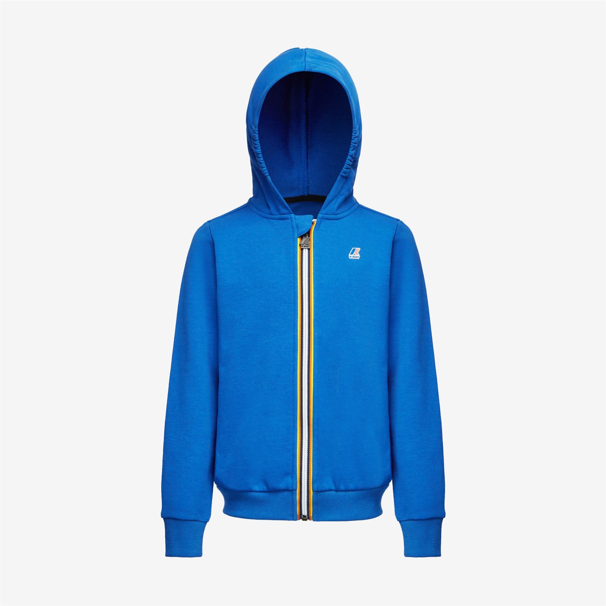 Fleece_KID UNISEX_P. LE VRAI ARNEL POLY COTTON_Jacket_Blue Royal Marine - Commercial 1