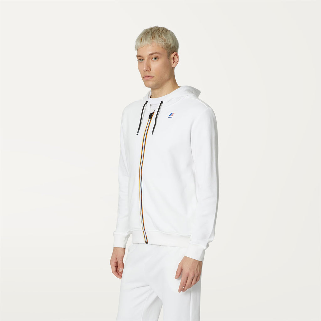 Fleece_UNISEX_LE VRAI ARNEL POLY COTTON_Jacket_White - Commercial 5