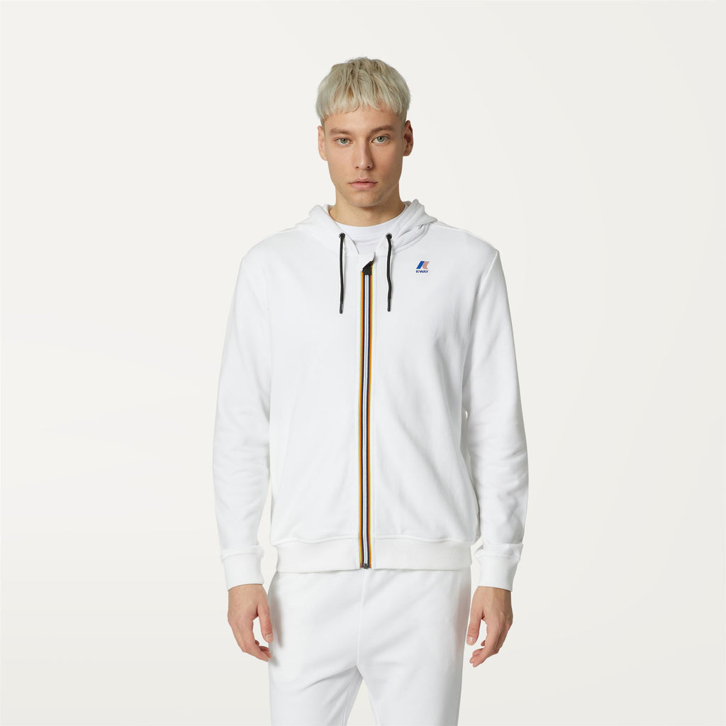 Fleece_UNISEX_LE VRAI ARNEL POLY COTTON_Jacket_White - Commercial 4