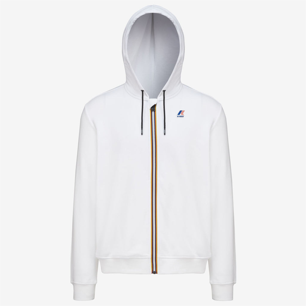 Fleece_UNISEX_LE VRAI ARNEL POLY COTTON_Jacket_White - Commercial 1