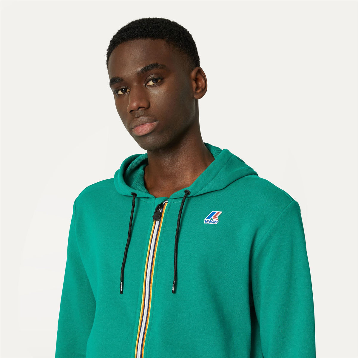 Fleece_Unisex_LE VRAI ARNEL POLY COTTON_Jacket_Green - Commercial 7