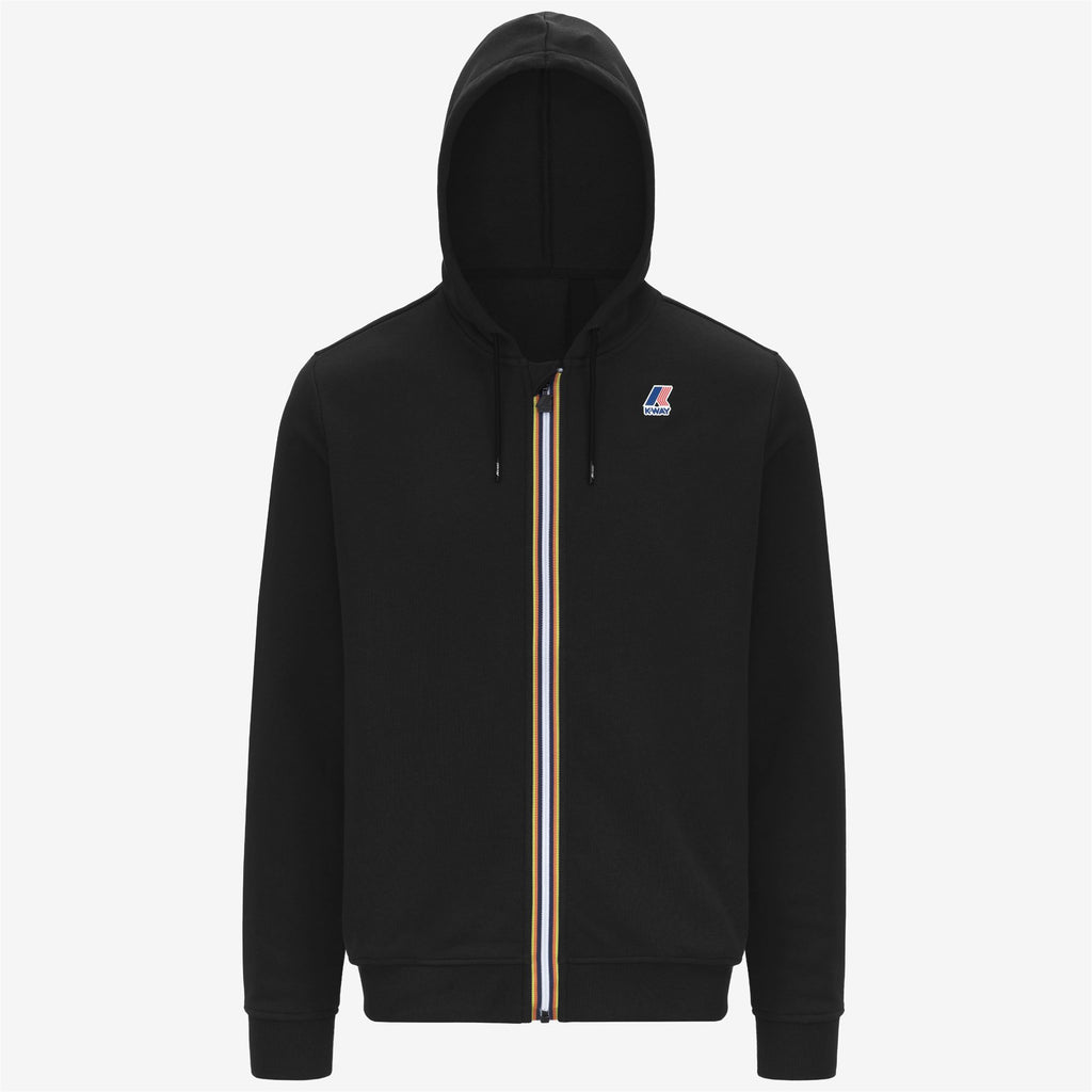 Fleece_UNISEX_LE VRAI ARNEL POLY COTTON_Jacket_Black Pure - Commercial 1