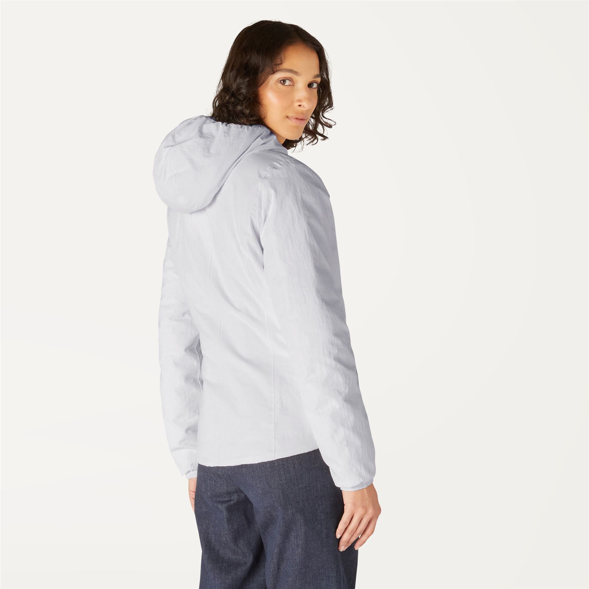 Jackets_Woman_LILY TD BRILLIANT RIPSTOP_Short_White Milk - Commercial 6
