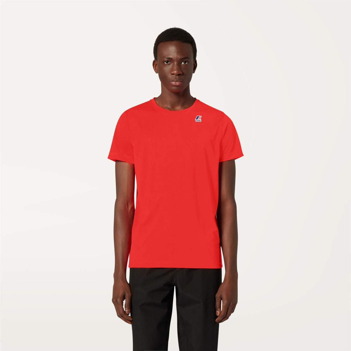 T-Shirts & Top_UNISEX_LE VRAI EDOUARD FLUO_T-Shirt_Red Papavero - Commercial 4