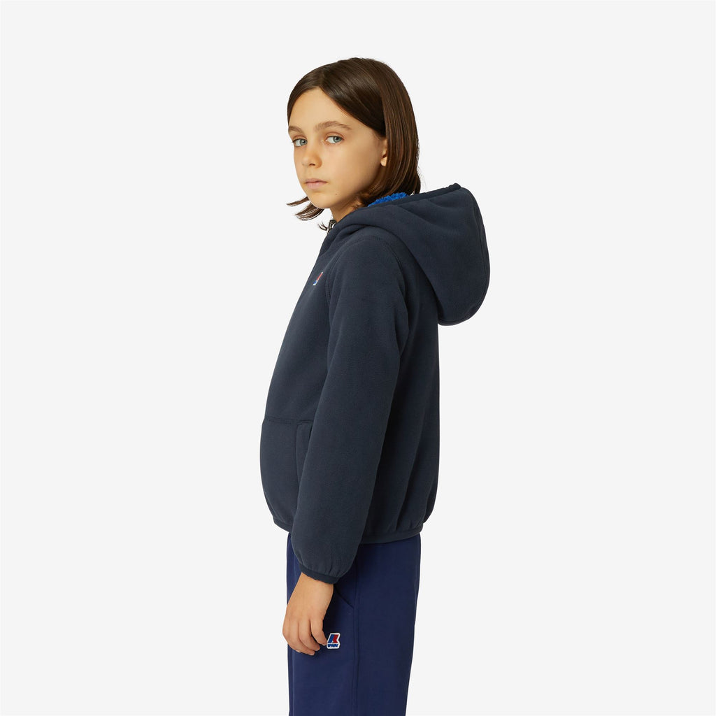 Fleece_BOY_P. JACQUES POLAR DOUBLE_Jacket_Blue Depth - Blue Royal Marine - Commercial 5