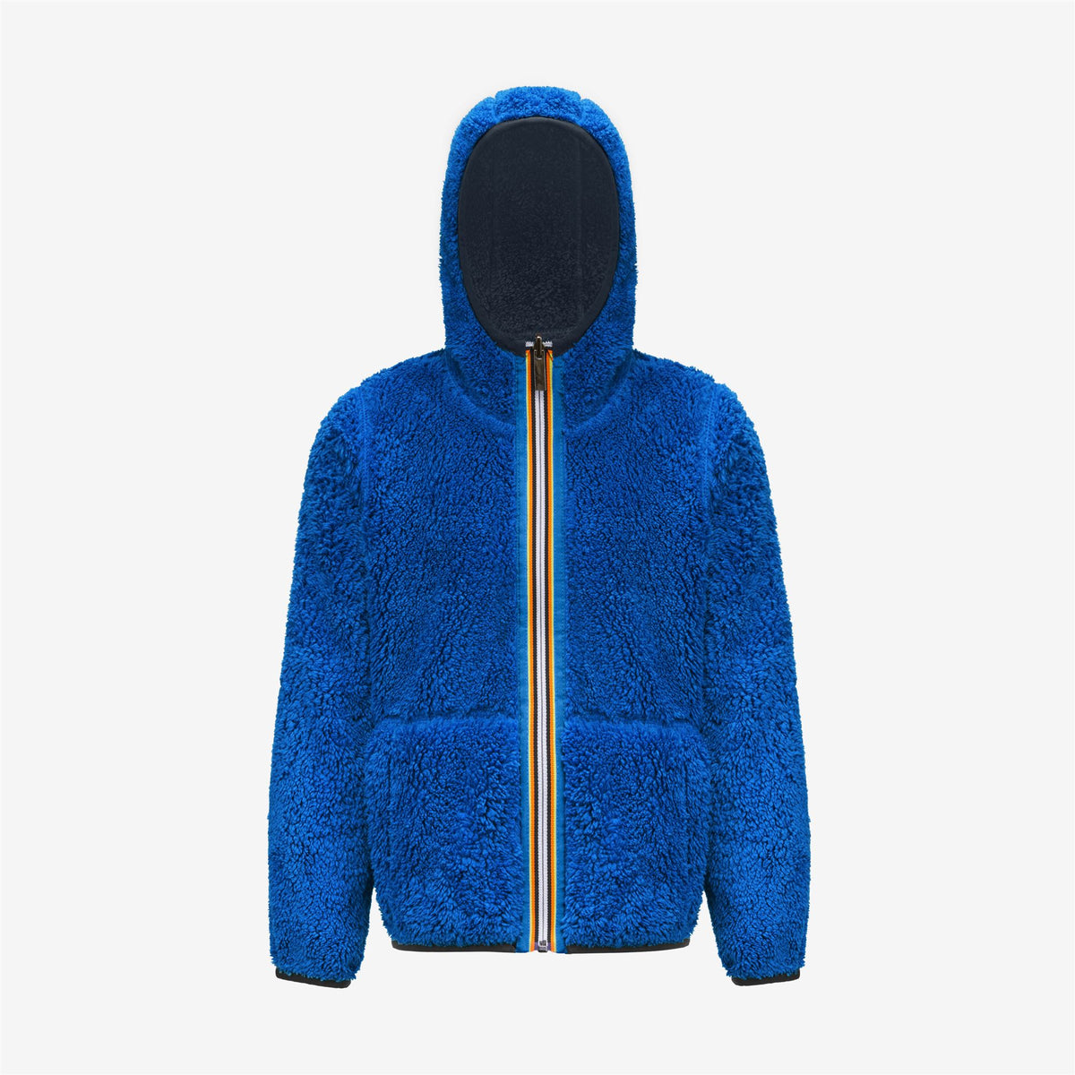 Fleece_BOY_P. JACQUES POLAR DOUBLE_Jacket_Blue Depth - Blue Royal Marine - Commercial 2