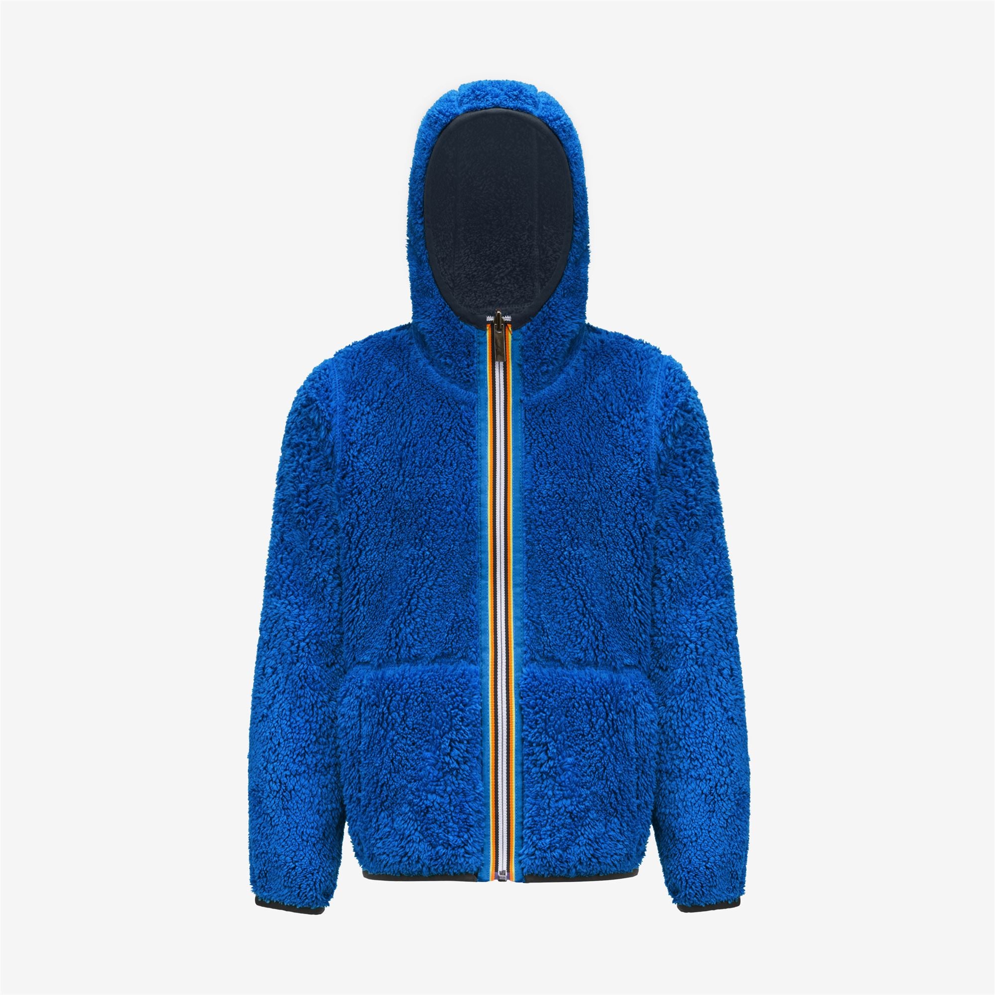 Fleece_BOY_P. JACQUES POLAR DOUBLE_Jacket_Blue Depth - Blue Royal Marine - Commercial 2
