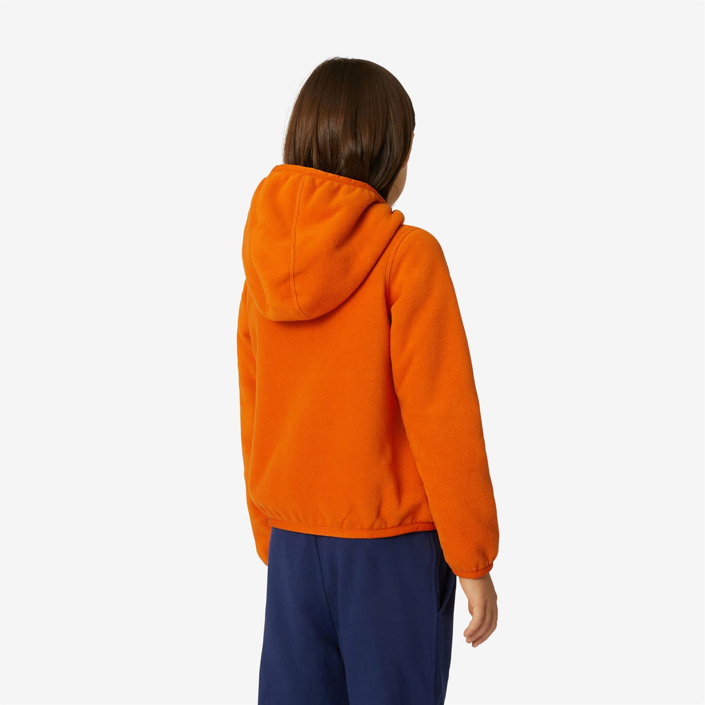 Fleece_Boy_P. JACQUES POLAR DOUBLE_Jacket_Orange Rust - GREEN BLACKISH - Commercial 6